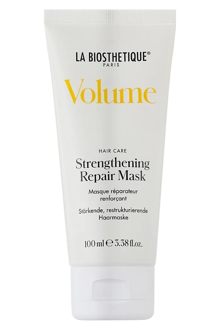 Укрепляющая маска для придания объема волосам